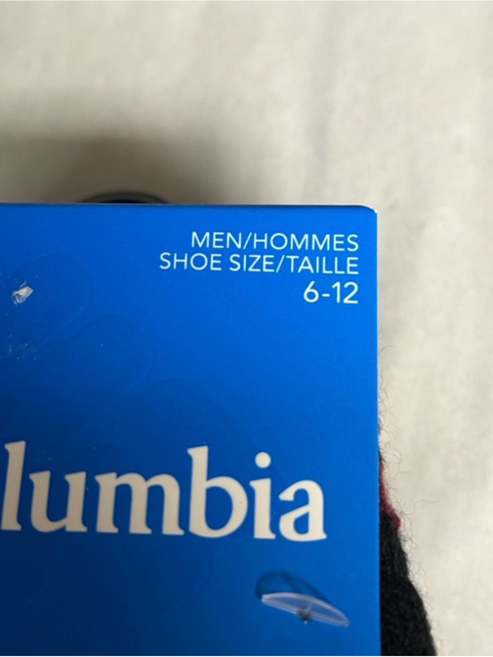 New Columbia Socks Men’s 2 Pair Black Warm Fleece Socks Activewear Casual Active - Picture 7 of 12